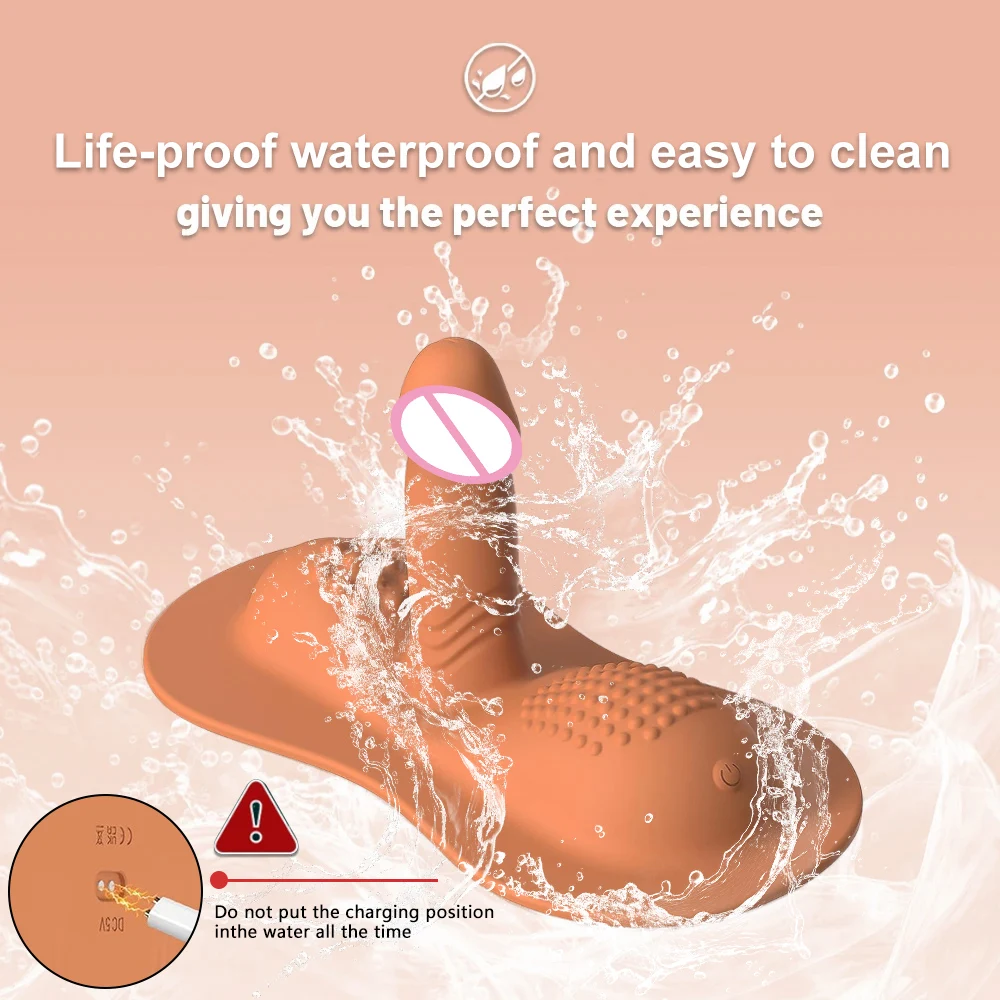 Cushion Style Female Dildo Vibrator Remote Control 10 Modes Clitoral Anal G-Spot Stimulator Female Masturbator Sex Toy for Woman - Image 3