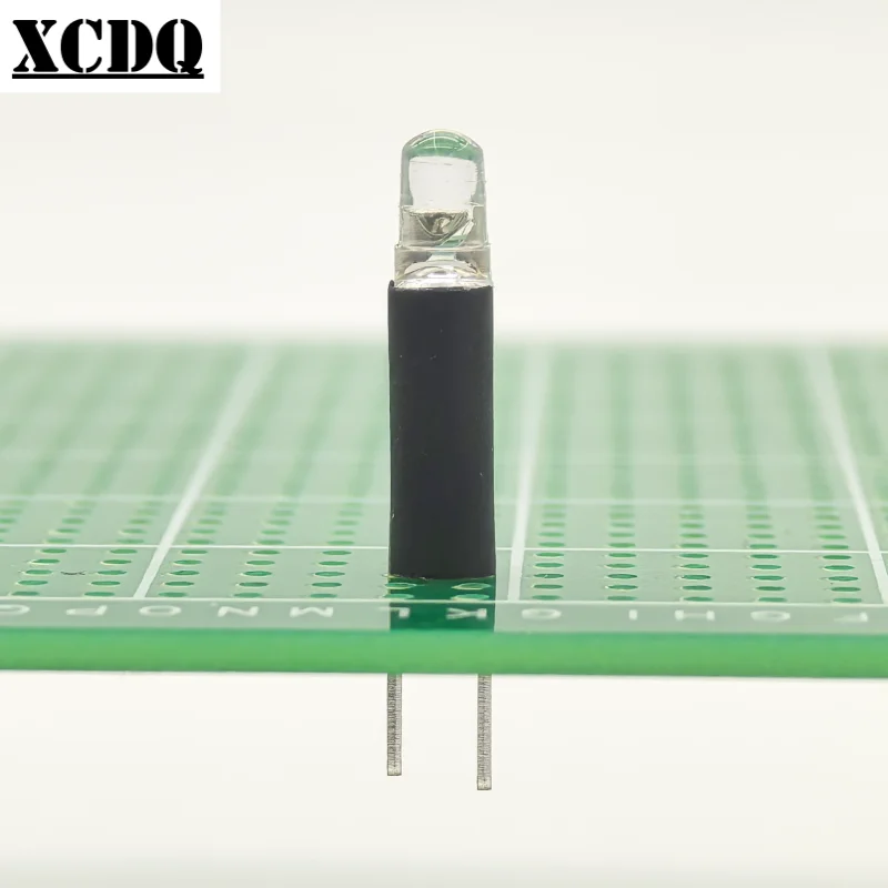 1000 قطعة 4 مللي متر قطر أسود LED مصباح رئيس تحديد فاصل مزدوج حفرة عزل عمود مضيئة قاعدة دعم 4*2/3/4/5/6/7/8/9/10 مللي متر