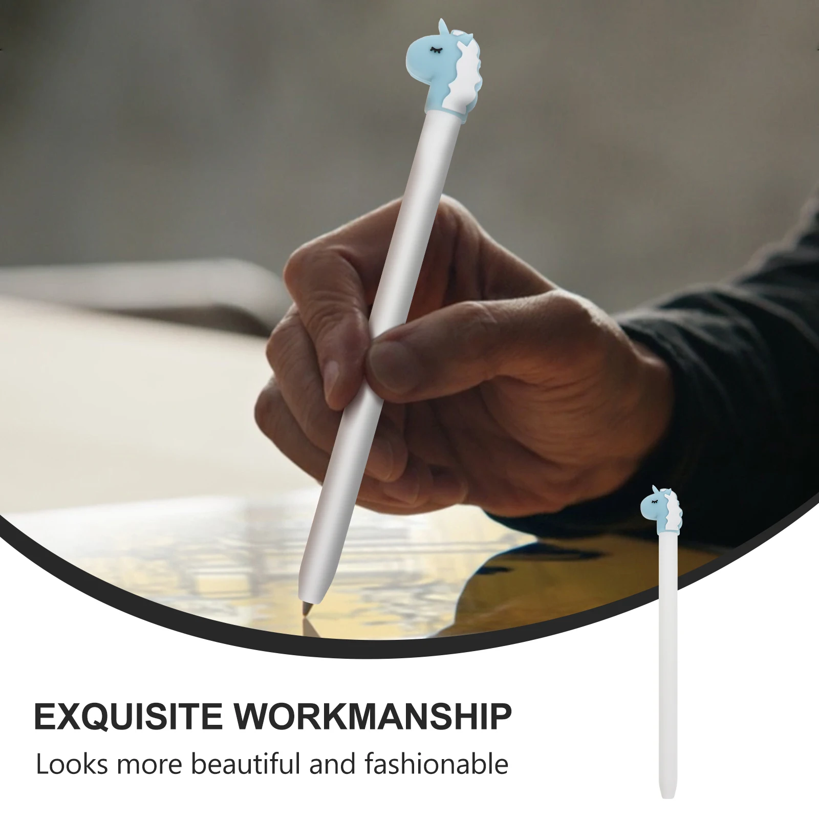 

1Pc High-Quality Silicone Stylus Pen Protector Stylish Cover Durable Travel Design for Daily Use