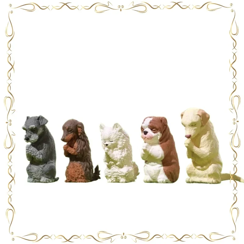 

Dachshund Pay Respects To Modeling Gashapon Desktop Ornament Action Figure Model Toys