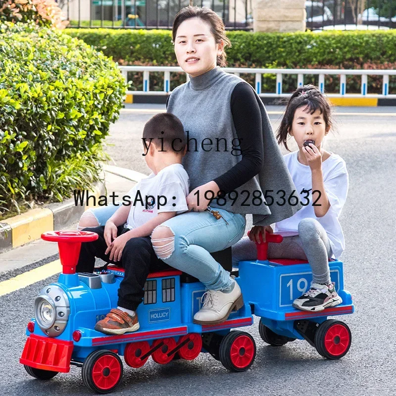 سيارة AB الكهربائية للأطفال بأربع عجلات يمكن أن تأخذ لعبة سيارة أطفال للبالغين والأطفال #5