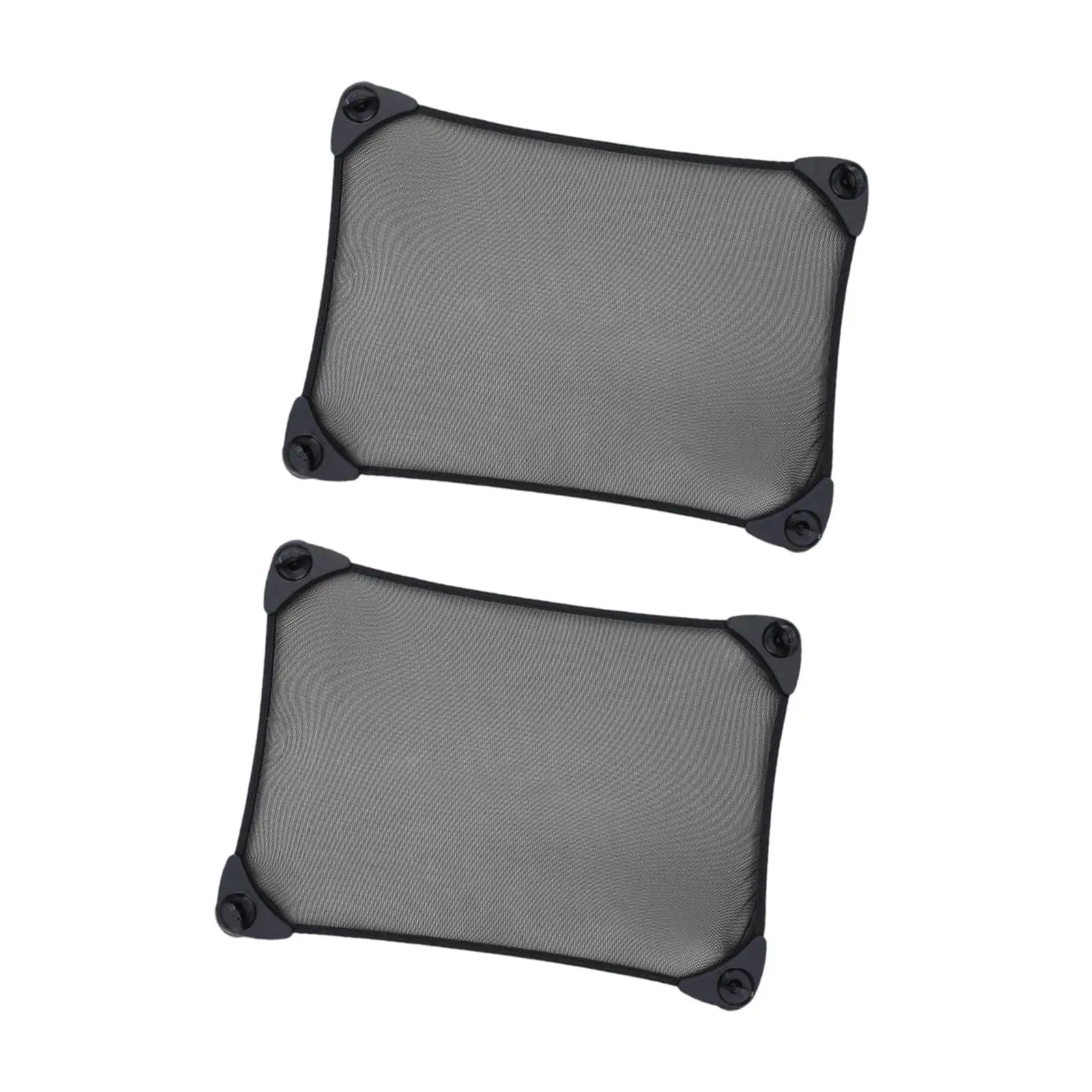 2Pcs Generic Roof Sun Shades Car Accessories Versatile Compact Stretchable Sun