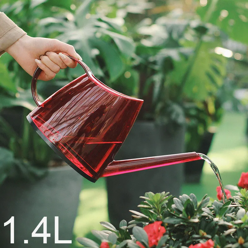 4 Color Indoor Plant Watering Can 1.4L Plastics Gardening Flowers Watering Can Watering For The Garden Plants Gardens Tools