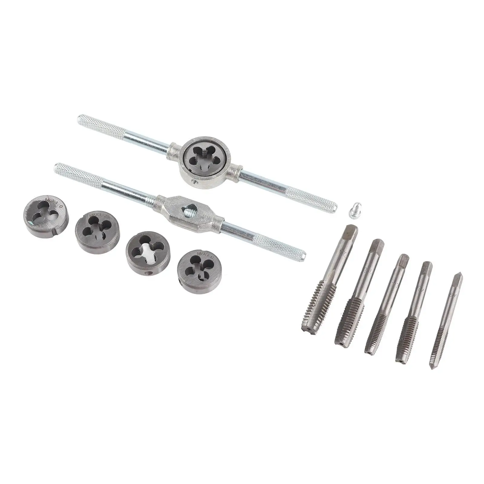 Conjunto de torneira multifuncional de 12 peças-aço alto, ferramentas resistentes ao desgaste para manutenção