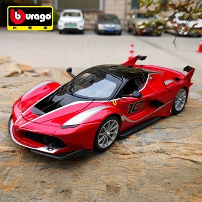 Bburago 1:24 Ferrari FXX K Alloy Sports Car Model Diecasts Metal Toy Racing Car Vehicles Model Simulation Collection Kids Gifts