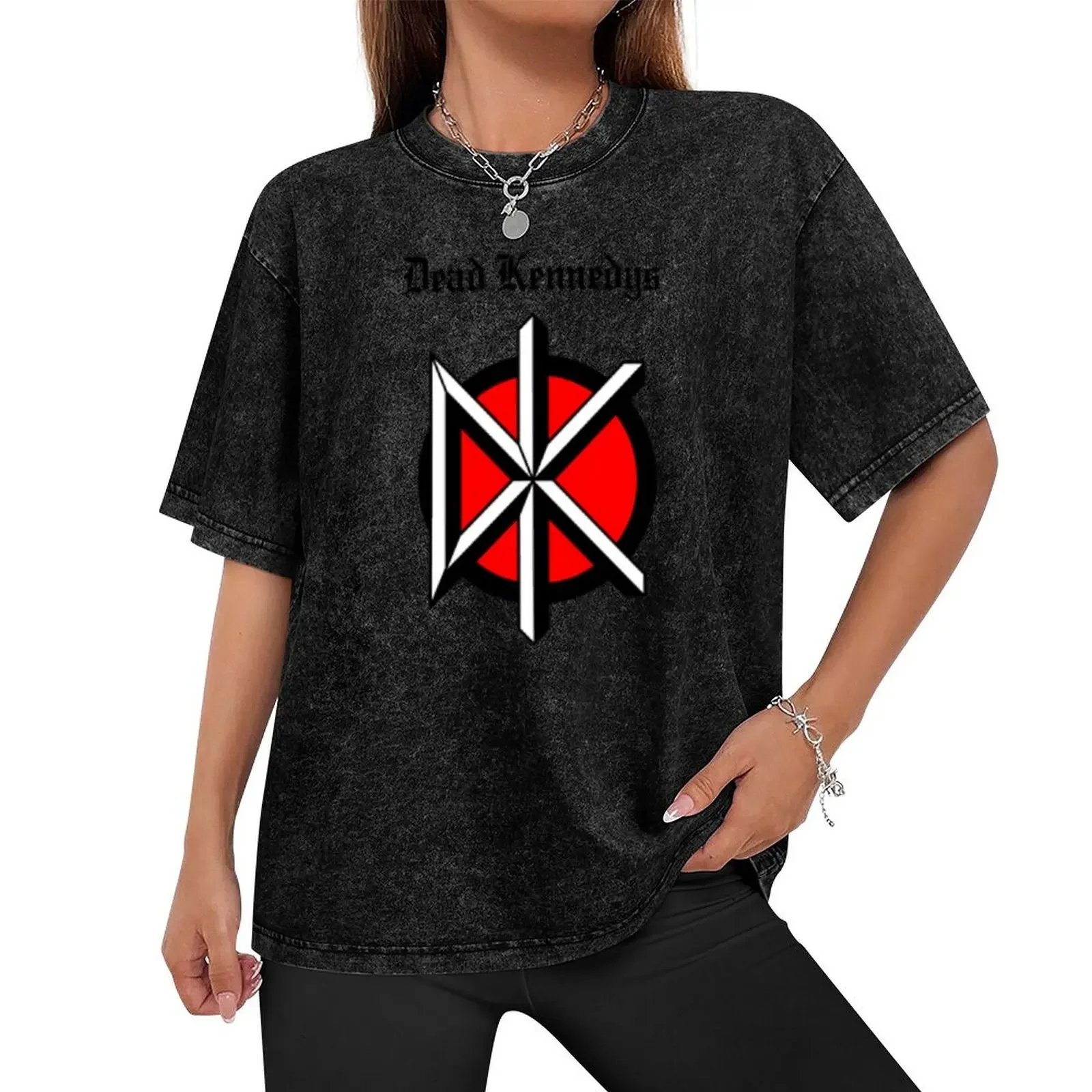 Dead Kennedys Band Logo T-Shirt summer clothes anime stuff quick-drying street wear shirts men