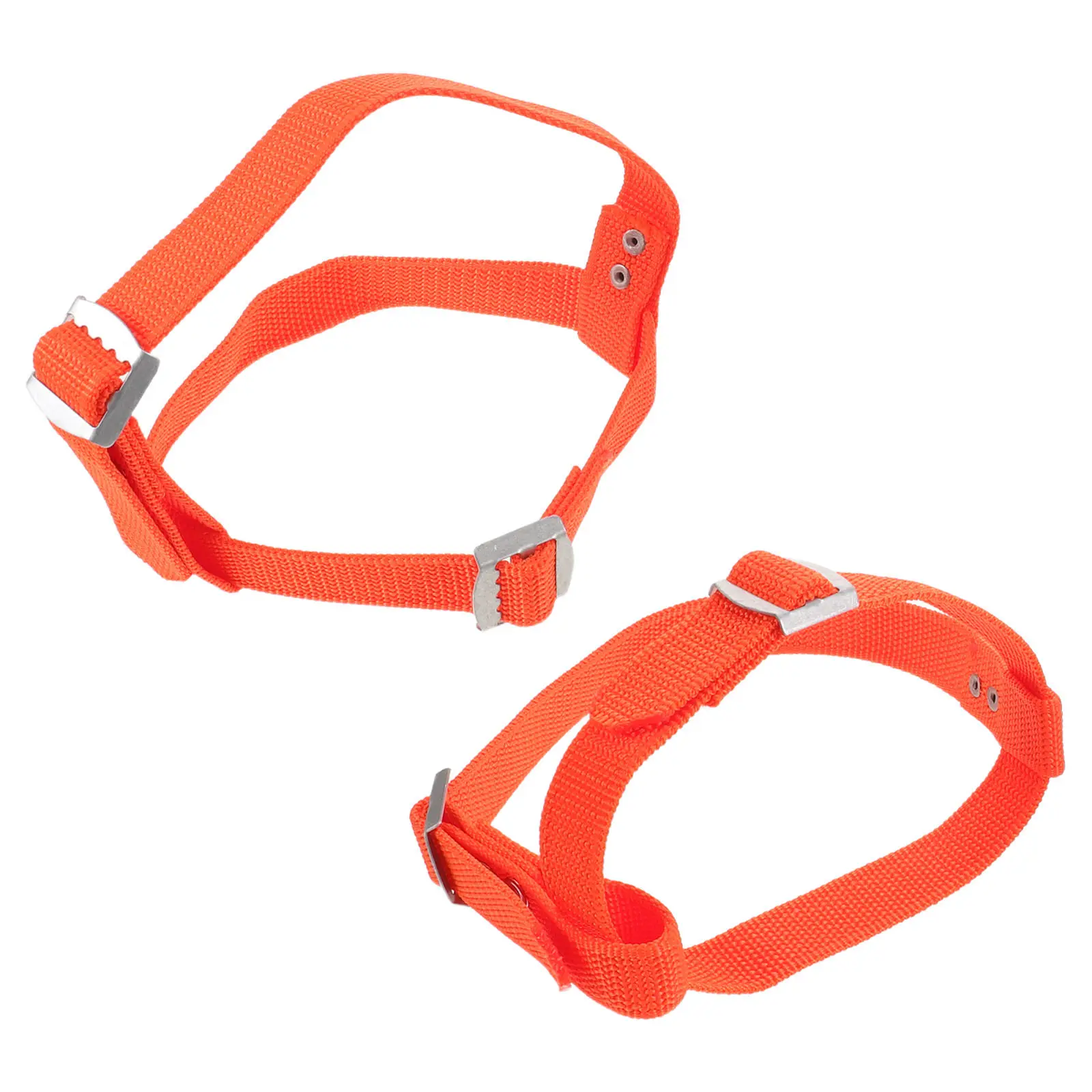 

1Pair Lineman Adjustable Leg Strap Pole Climbing Heel Safety Straps Foot Stability Climbing Foot Harness Electrical Use