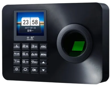 2.4\'  High Resolution Color Display X1 Fingerprint Time Attendance Series