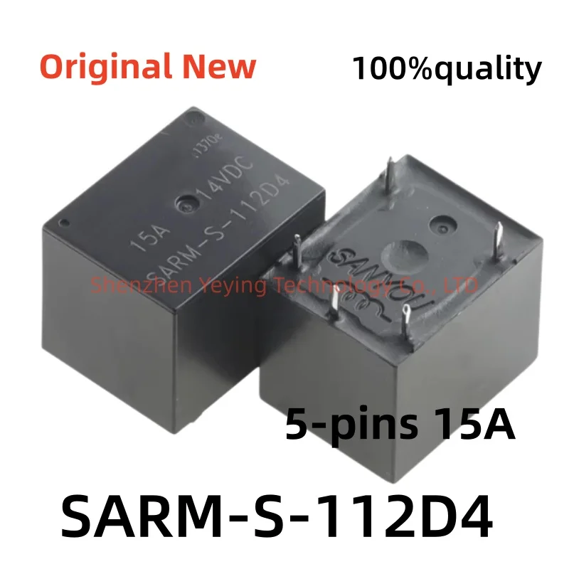 Relé 1Pcs/Lote 100% Nuevo Sarm-S-112D4 5 Pines 15A 12Vdc