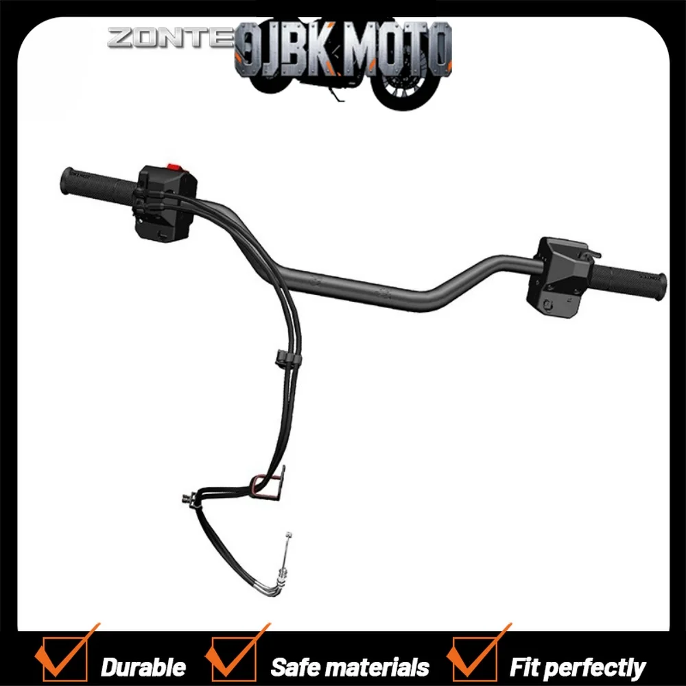 

Motorcycle original direction handlebar left and right heating handlebar refueling return oil line limit bracket for ZONTES 703F