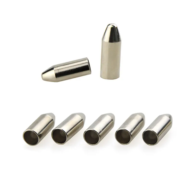 

Archery Blunt Arrowhead Stainless Steel Arrow Point ID 7mm OD 8mm Hunting Shooting Target Practice Arrow Tips 12/24/50pcs