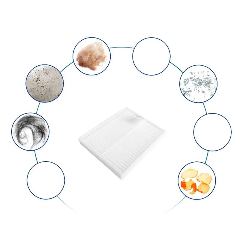 【Berserk】12 шт. запасные части фильтра для Irobot Roomba Combo Essential Y0112, аксессуары для пылесоса, моющиеся фильтры