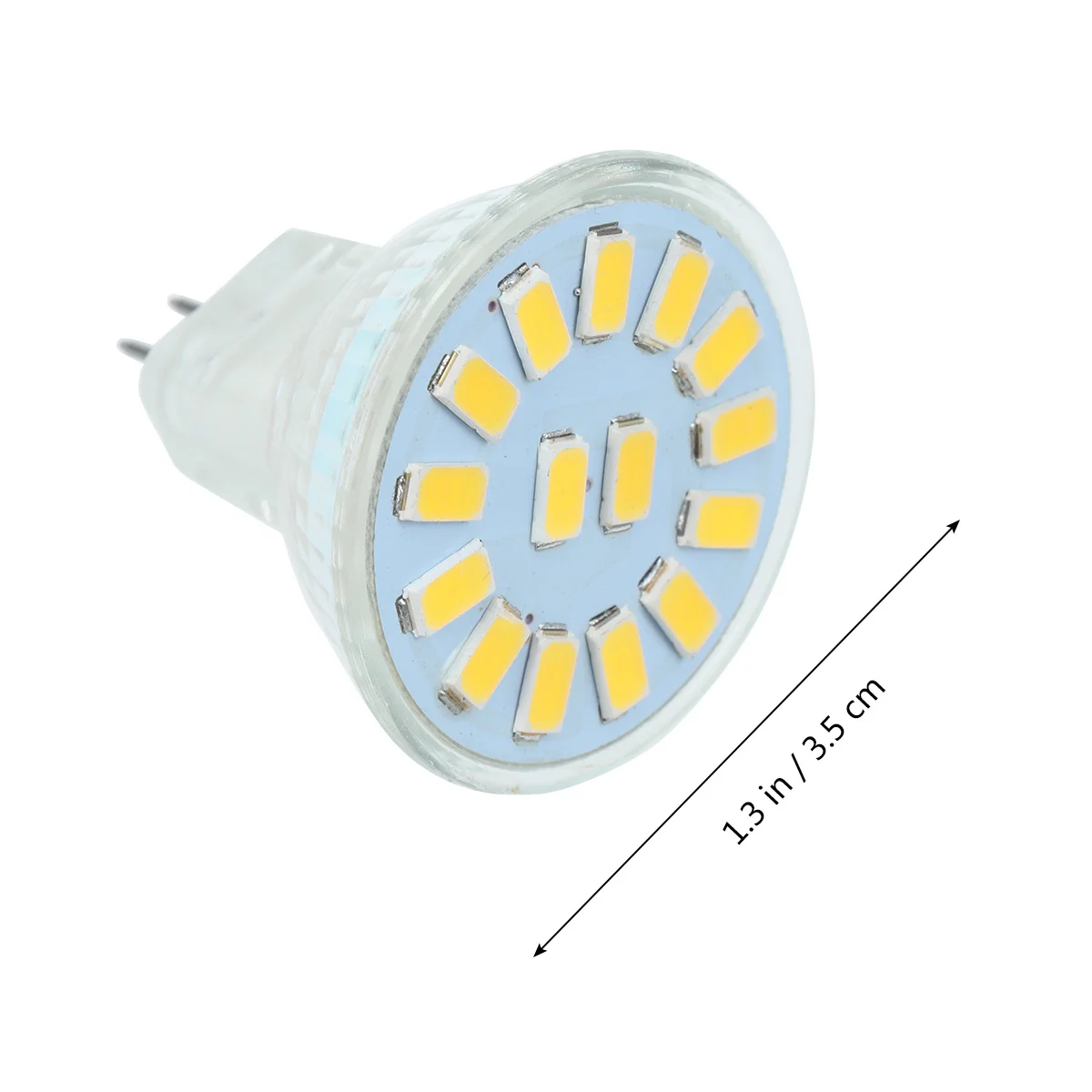 1 قطعة لمبة أضواء LED صغيرة 5 واط ضوء أبيض دافئ منخفض الطاقة حماية العين استبدال ضوء الهالوجين التيار المتناوب DC12V-24V إضاءة المنزل #5