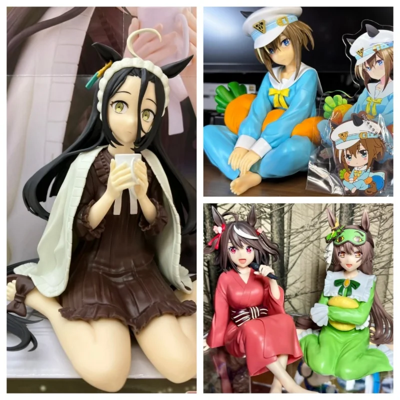 

Подлинная оригинальная Bandai Pretty Derby Jungle Pocket Agnes Tachyon ПВХ аниме персонаж куклы коллекция игрушек украшение для рабочего стола