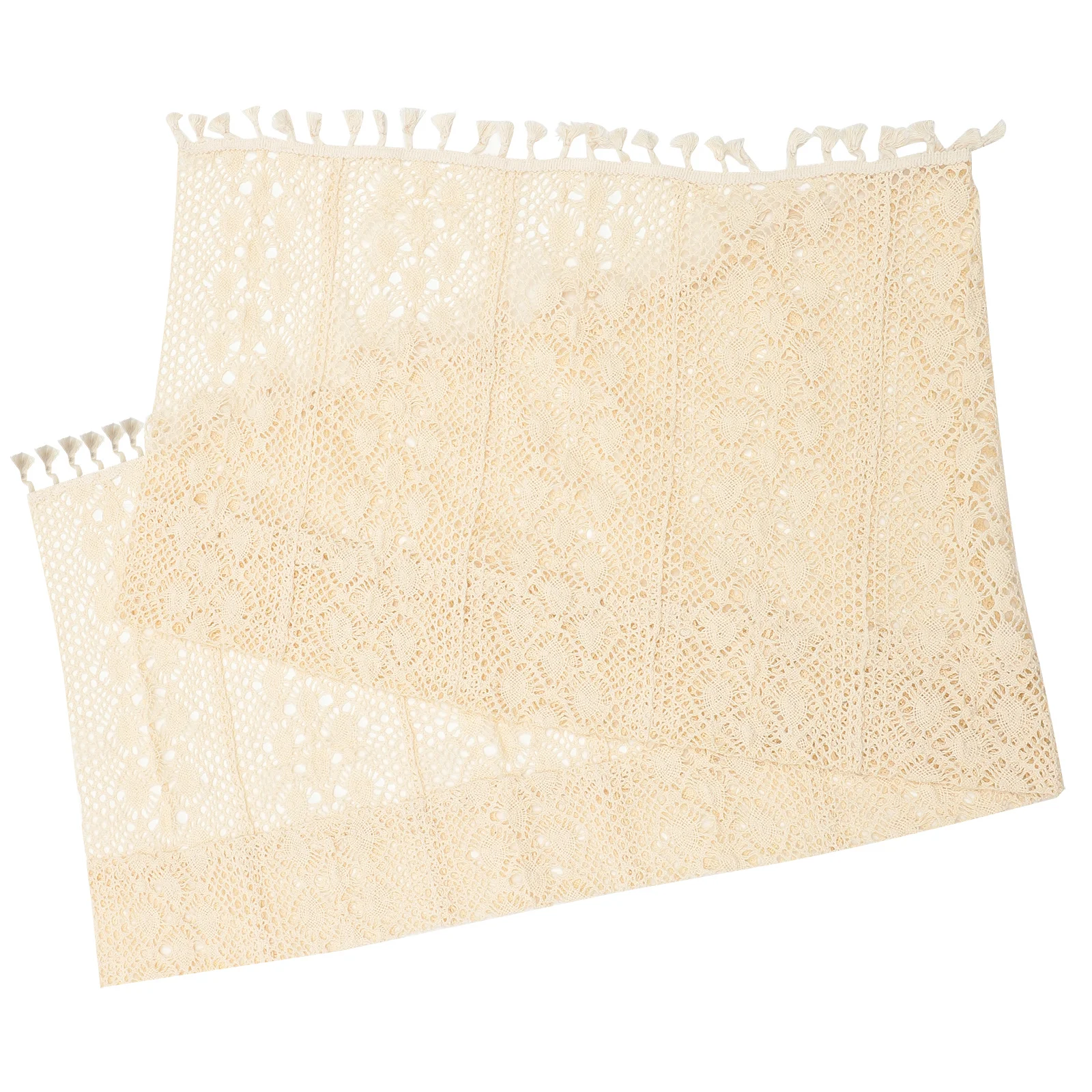 

Crochet Cotton Yarn Curtain Short Window Curtain For Kitchen Bathroom Cabinet Door Half Curtains Home Decor