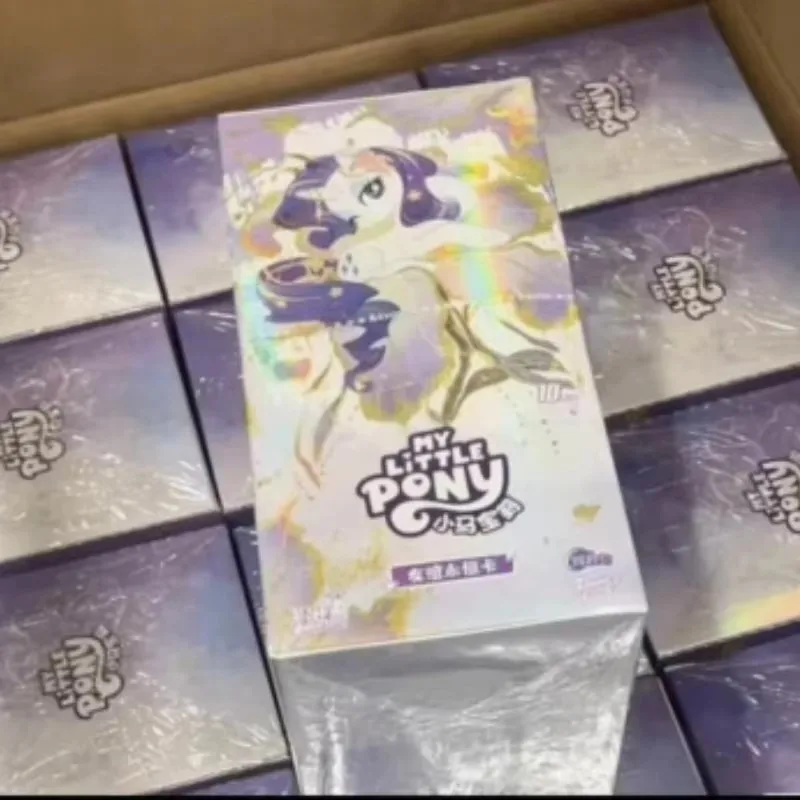 In Stock Kayou My Little Pony Trading Cards Full Box Wave 11 Moonlight Pack ZR Gold Foil Cards Collectible Fan Gift
