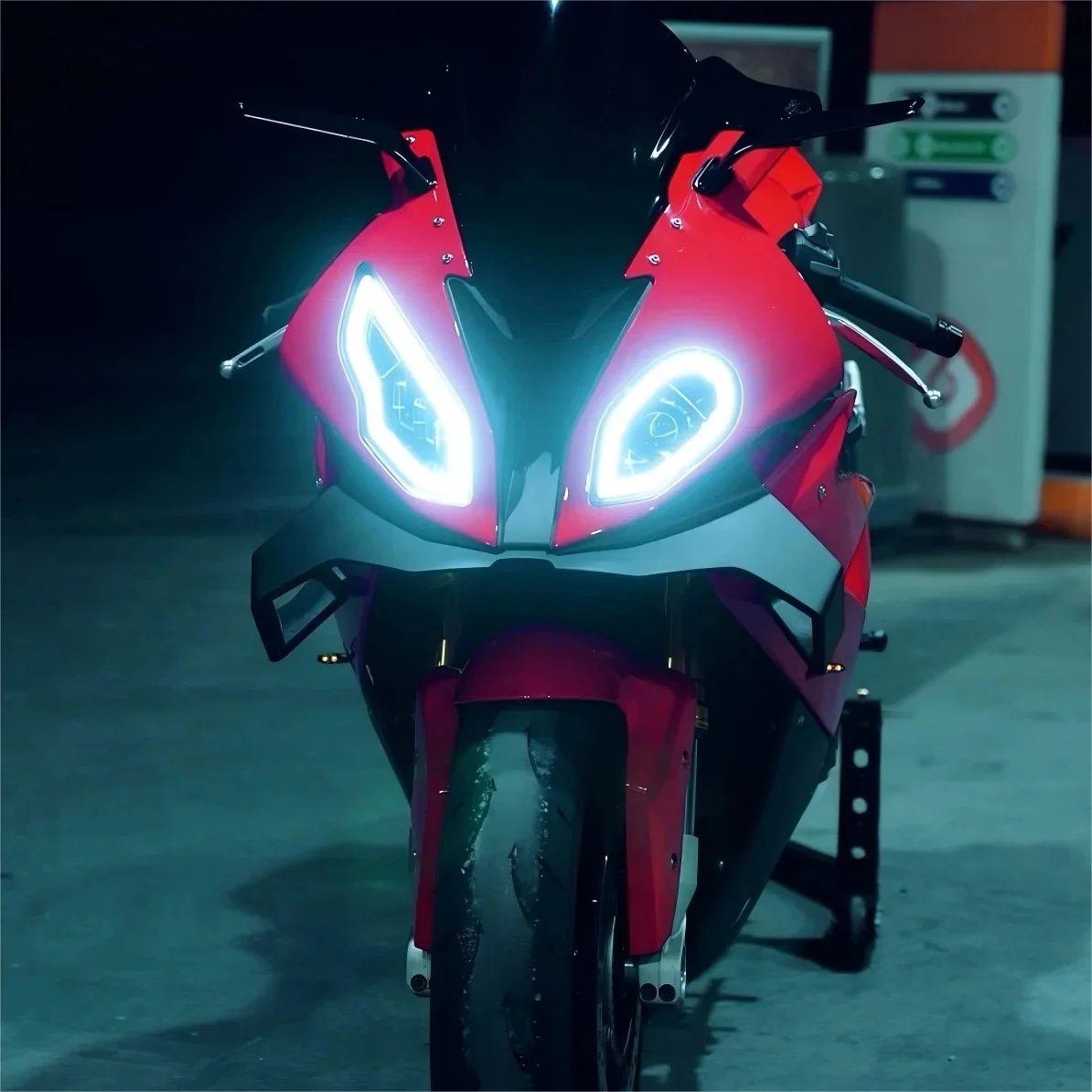 For S1000RR 2015 2016 2017 2018 Motorcycle Downforce Naked Frontal Spoilers Winglet Aerodynamic Wing Front Spoiler Kit