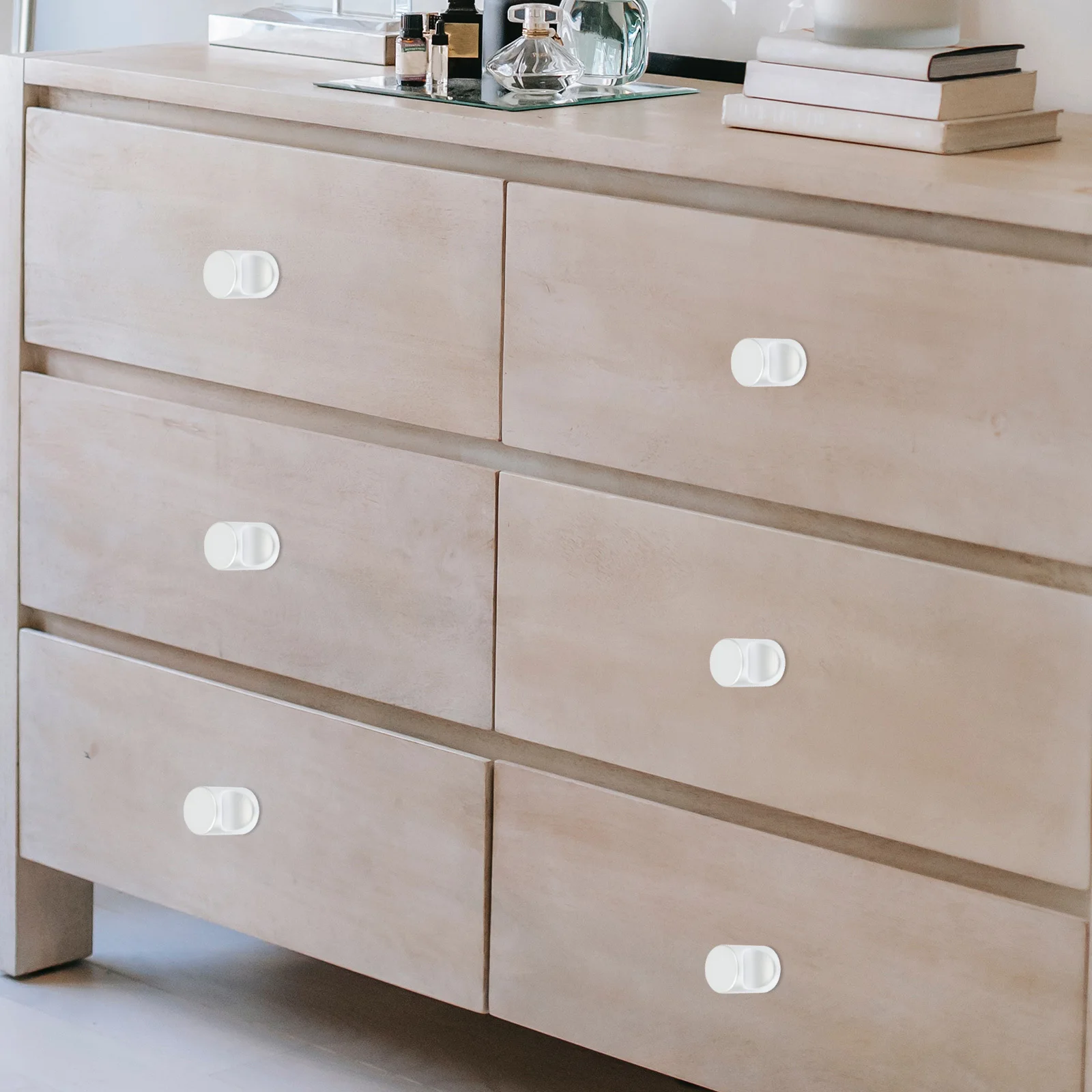 

12pcs Single Hole Cabinet Handle Aluminum Alloy Door Knob For Furniture Wardrobe Drawer Replacement Pull Handle Grip Bars