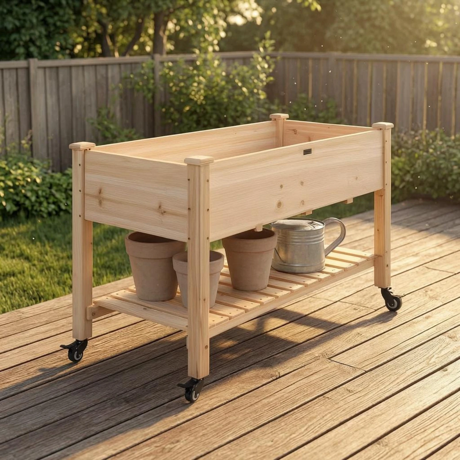 wooden-garden-planter-box-natural-wood-finish-raised-garden-bed-wooden-raised-planter-slatted-shelf-uncoveredtop