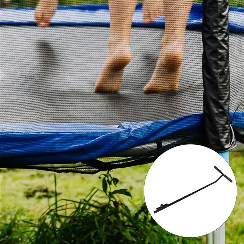 Mini Trampoline Stuur Roestvrij Staal Kleine Fitness Trampoline Bar Metalen Trampoline voor kinderen Trampolines Accessoires