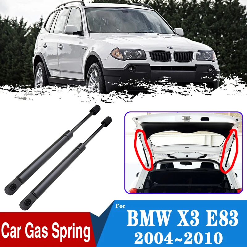 

For BMW X3 E83 Accessories 2004~2010 Car Rear Trunk Tailgate Boot Gas Shock Struts Damper Lift Support Hydraulic Rod Accessories