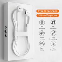 Original Type C Wired Headphone For Xiaomi Mi 14 13 12 Pro Ultra Lite 3.5MM Earphone Redmi Poco Huawei Samsung Earbuds Headset