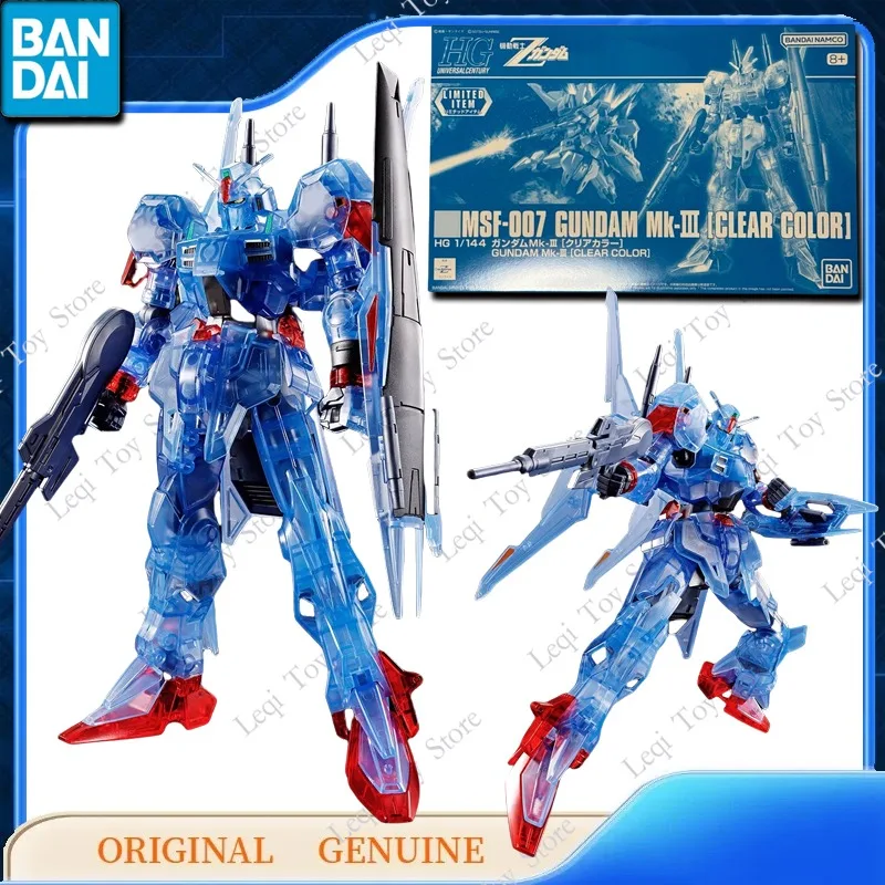 bandai-original-veritable-hg-1-144-msf-007-gundam-mk-iii-couleur-claire-action-figurines-d'anime-jouets-enfants-cadeau-assemblage-modele-ornements
