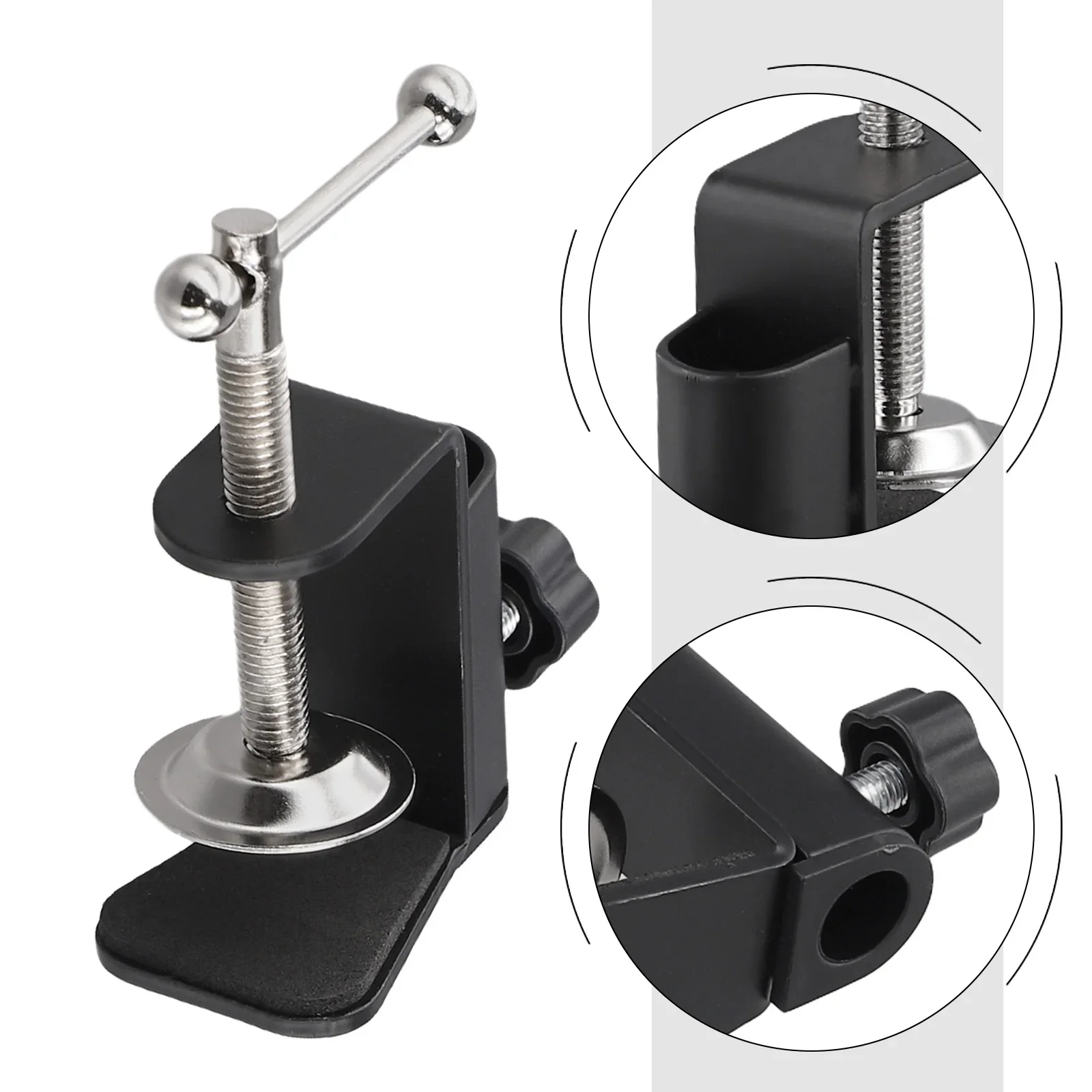 Metall Basis C-Klemme Cantilever Halterung Universal C Form Tisch Halterung Klemme Für Armaturen Metall Schreibtisch Clip Schlauch Mikrofon stehen Bas