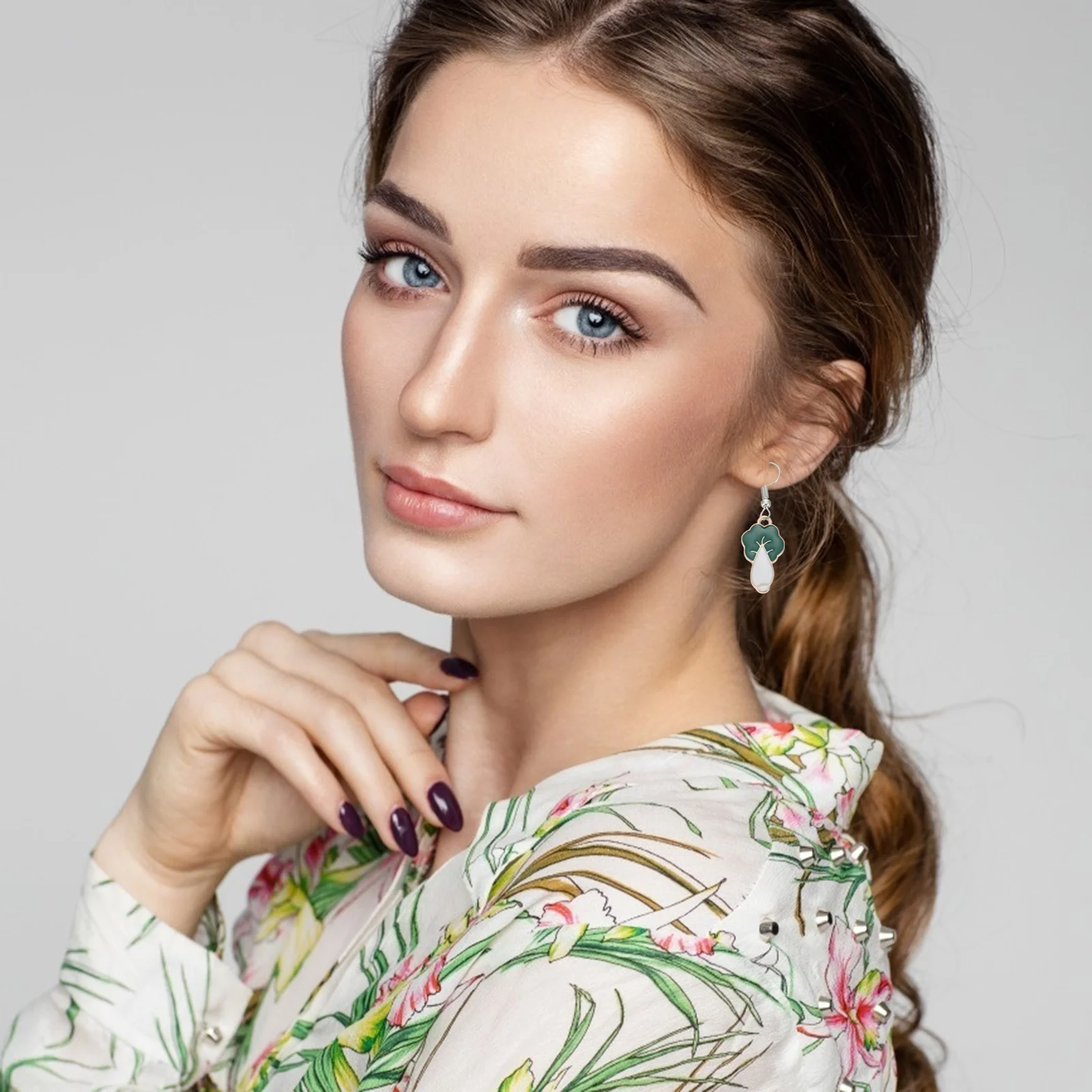 

20pcs Vegetable Cartoon Earrings Charms Diy Pendant Accessories Jewelry Making Ornaments Hanging Decor For Bracelet Necklace