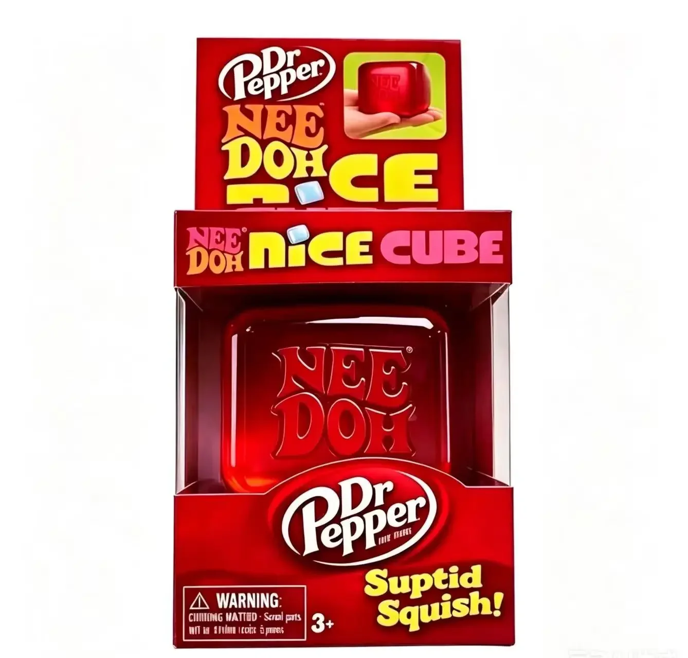 NEW Trending NeedoDoh Jellyfish & Cube Squish Toy - Soft Jelly Squeeze Stress Relief Fidget, Sensory NeeDoh for Adults @！