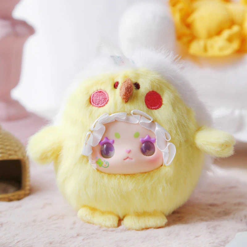 حقيقية جميلة إيما بيردي الهروب سلسلة صندوق أعمى لطيف الفينيل أفخم دمية صندوق غامض Kawaii الطيور دمية حقيبة قلادة هدية الكريسماس