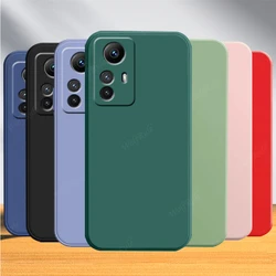 For Redmi Note 12S Case Cover Xiaomi Redmi Note 12S Capas Liquid Silicone Phone Back Bumper TPU Soft Fundas Redmi Note 12S 12 S