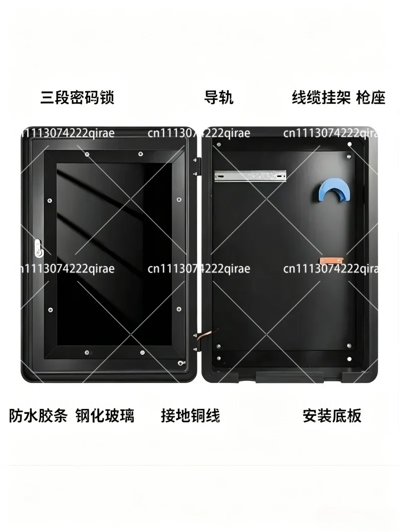 Outdoor Waterproof EV Charger Protective Box Enclosure Case Wall Mount for AC Charger Station