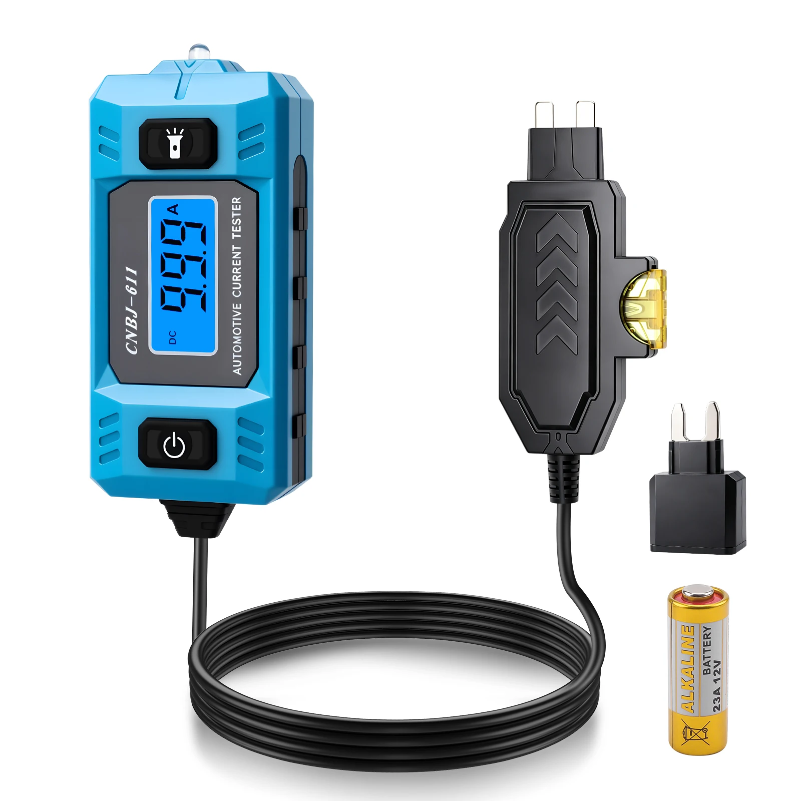 Current Tester Circuit Tester 12V Range With Voltage Display LED Light Repair Detector Galvanometer Automotive Accessories