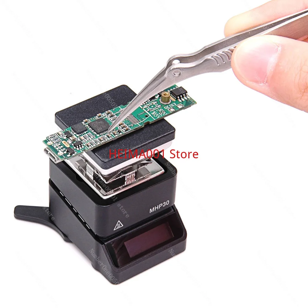 MHP30 PD Mini Piastra Calda SMD Preriscaldatore Rilavorazione Stazione di Riscaldamento PCB Bordo di Saldatura TE01 TC01 MTweezer Per La Riparazione Del Telefono Elettronico