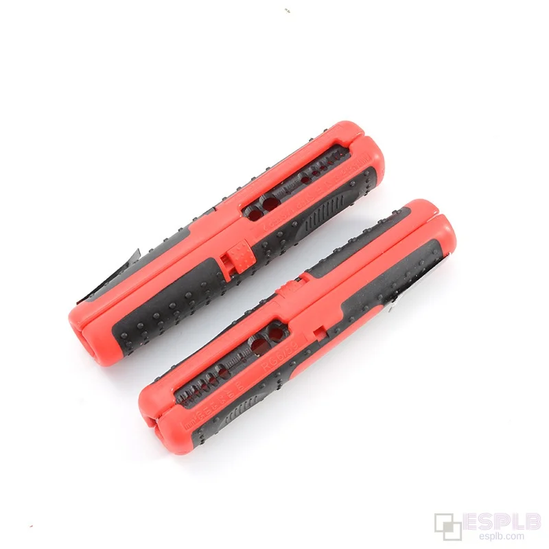 Portable Multifunctional Wire Stripper Pliers with SK5 Blade for Coaxial Cable RG59 RG6 DIY Electrical Workshop