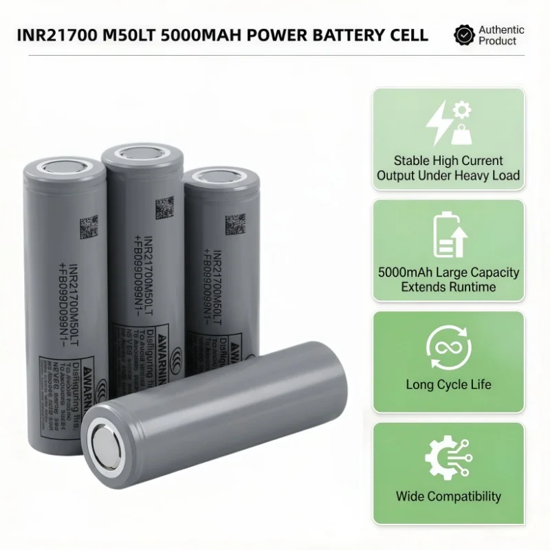 Universal Power Battery M50LT INR21700 5000mAh Multi brand Lithium Drill Garden Tool Battery Replacement Core