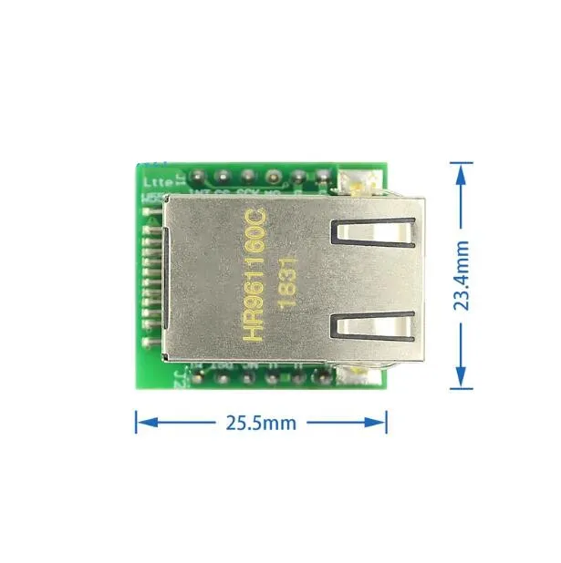 Smart Electronics USR-ES1 W5500 Chip New SPI to LAN/ Ethernet Converter TCP/IP Mod