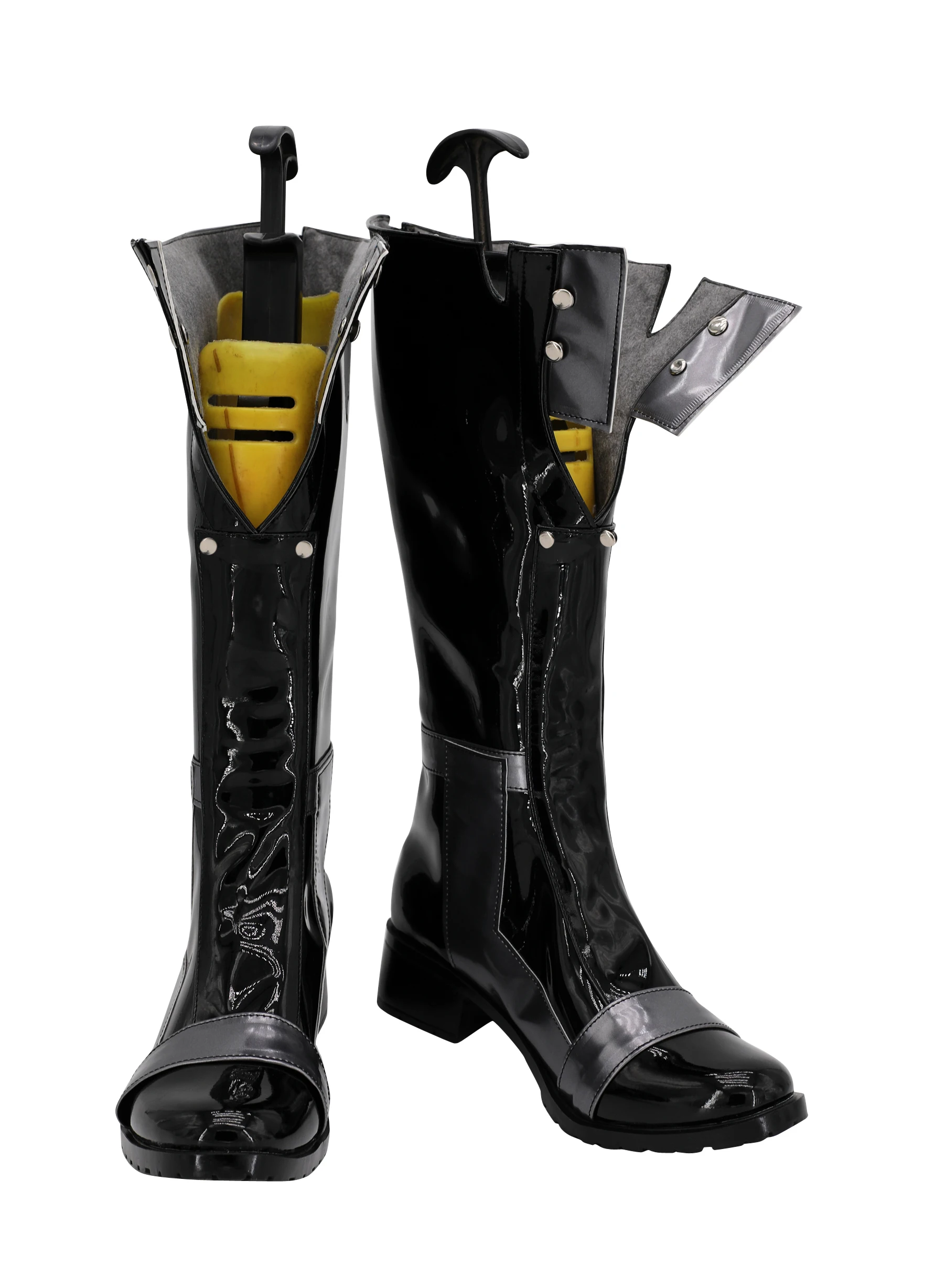 Bottes Lappland pour femmes, chaussures noires et grises, accessoires de Cosplay d'halloween, bottes Lappland