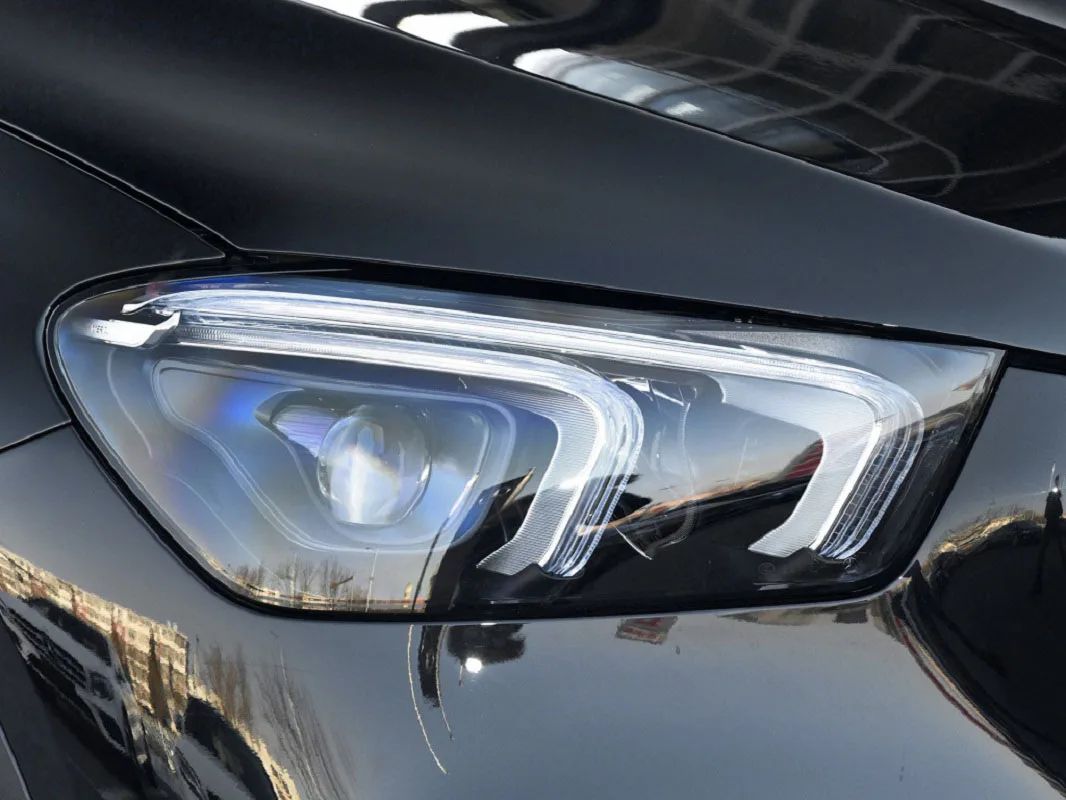 المصباح الظل شفافة عاكس الضوء كشافات غطاء مصباح قذيفة عدسة لمرسيدس بنز GLE 350 450 2020 2021 2022 2023