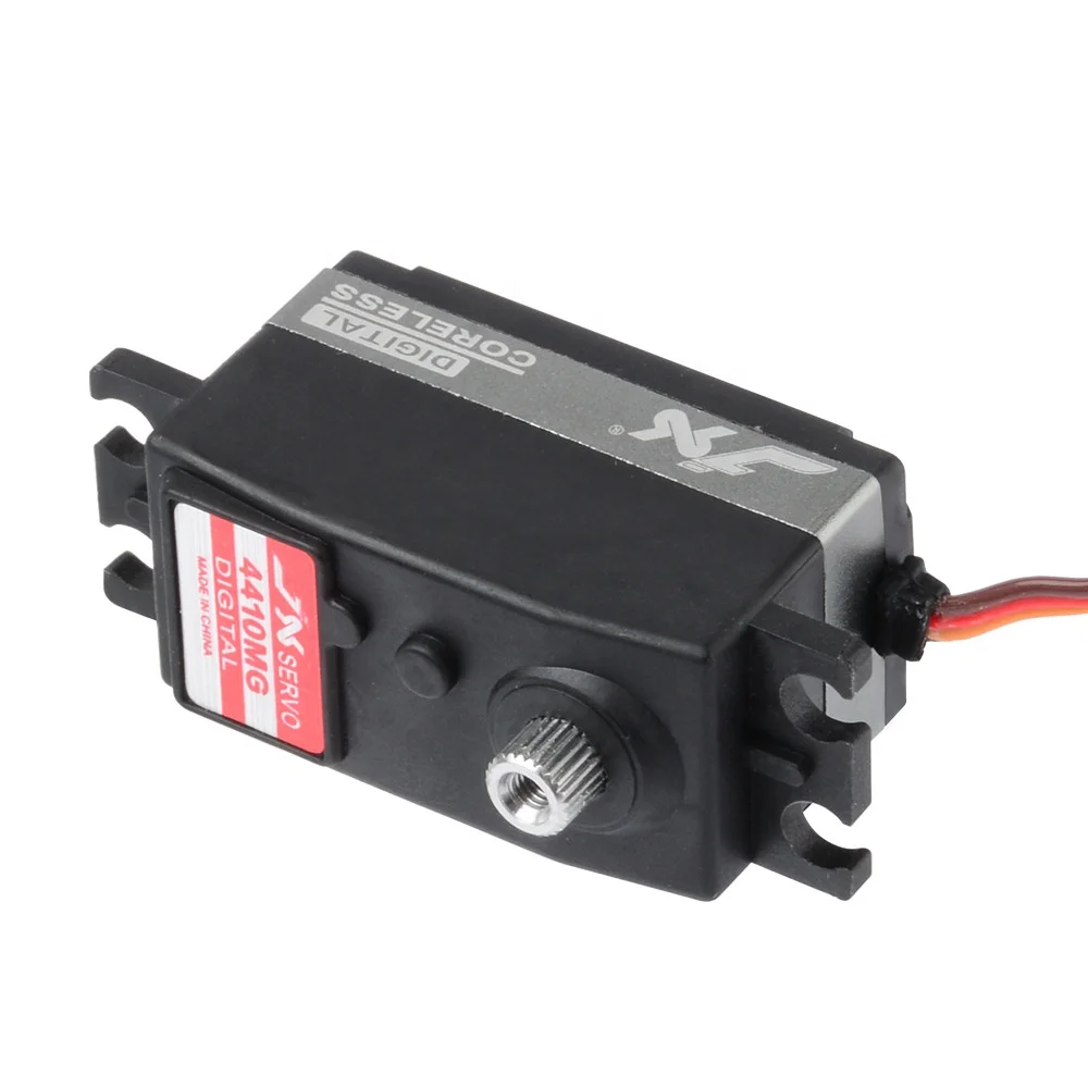 JX Servo PDI-4410MG Servo Digital para coches 1/8 1/10 RC 10KG engranaje de Metal Motor Sin Núcleo Categoría de producto piezas y accesorios RC