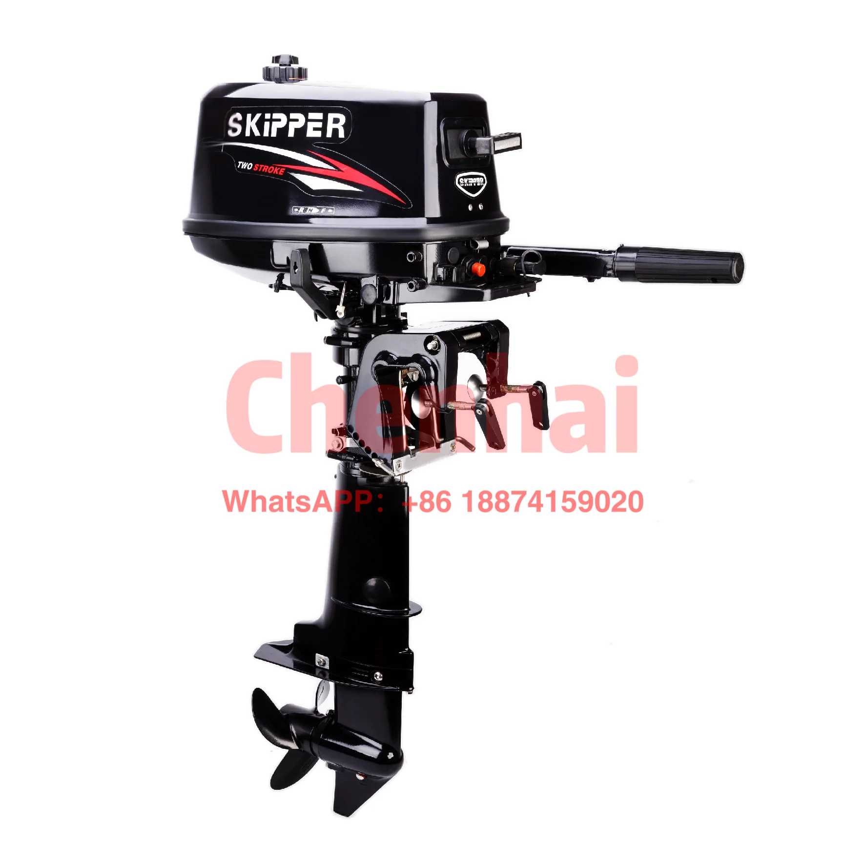 Skipper 2 Stroke Durable Outboard Motor Engine 5hp Short Shaft Outboard Boat Engine