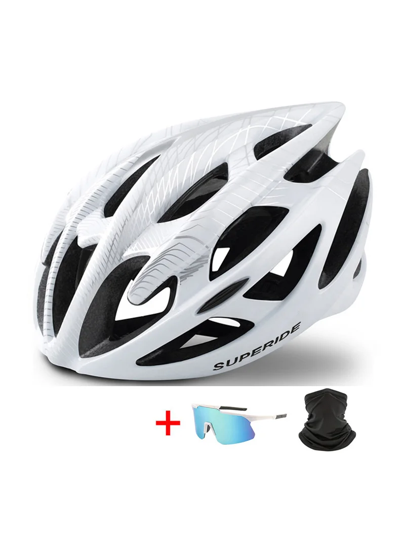 AliExpress superide SUPERIDE Ultralight Riding Cycling Helmet In-mold Road Bike Mountain Bike Helmet Men Women MTB Bicycle Helmet