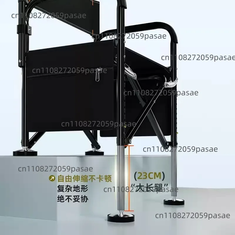 Folding Chair: New Korean-Style Fishing Chair with Adjustable Legs and Multi-Functional Design