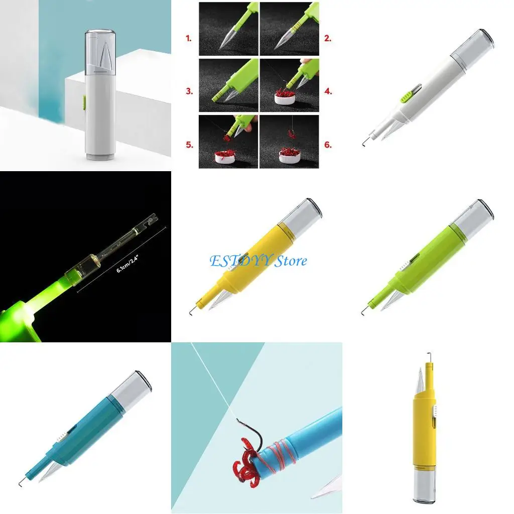 

G6DE Automatic Baits Machine Clip Fishing Lures Keeper Fishing Baits Holder