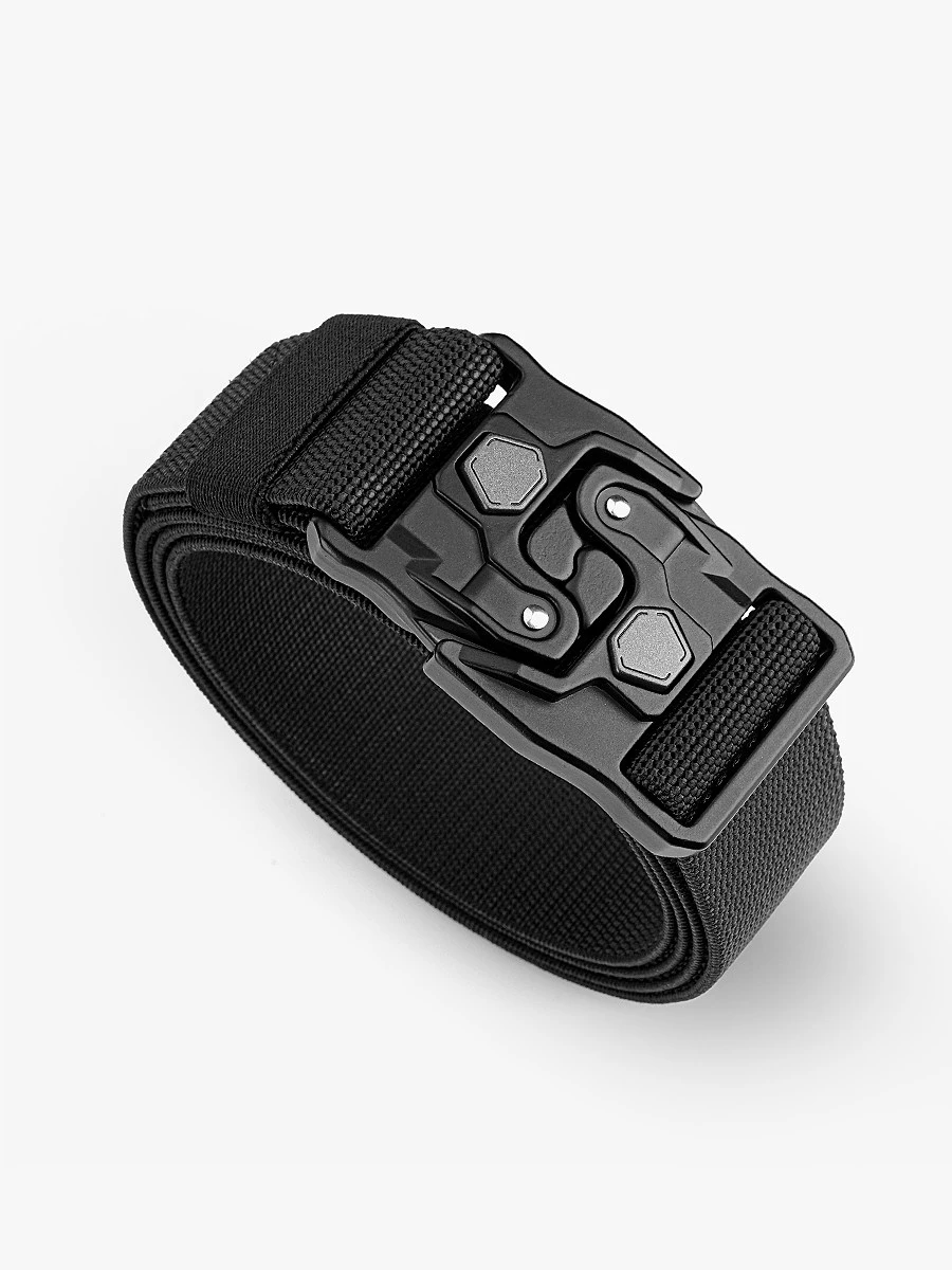 aluminum-alloy-tactical-waist-belt-elastic-nylon-weave-quick-release-buckle-commuting-training-belt-geometric-pattern-soft-su