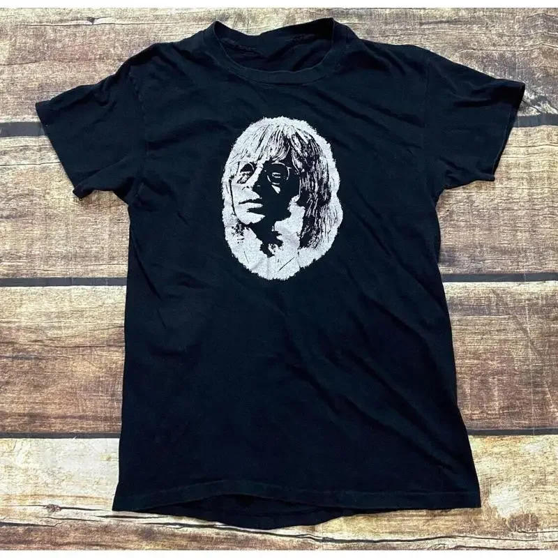 Vtg John Denver Face To Cotton Black All Size T Shirt Hh500