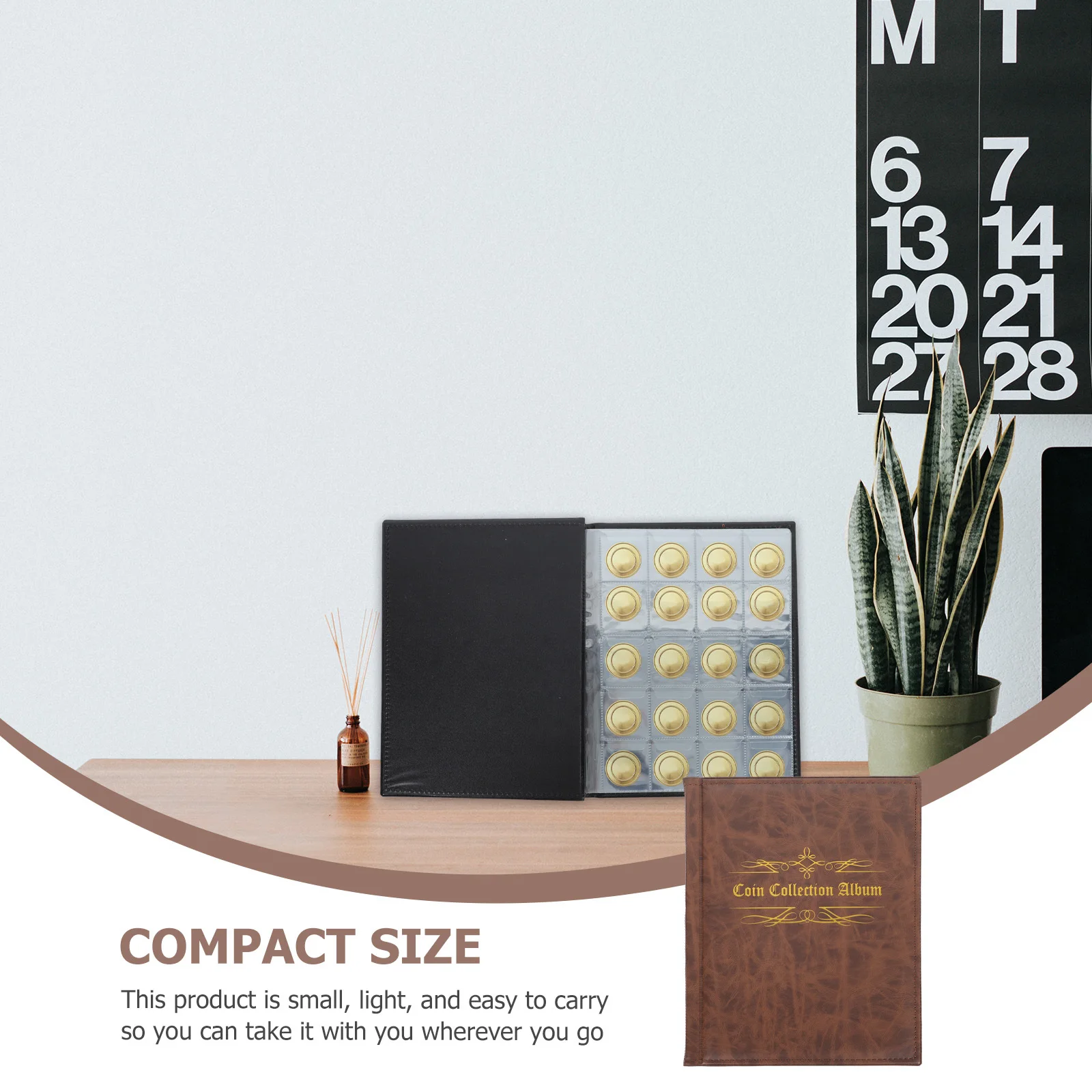 

200 Grid Collection Album Durable Soft Plastic Transparent Double Sided Holder For Coins Medallions Tokens Organizer