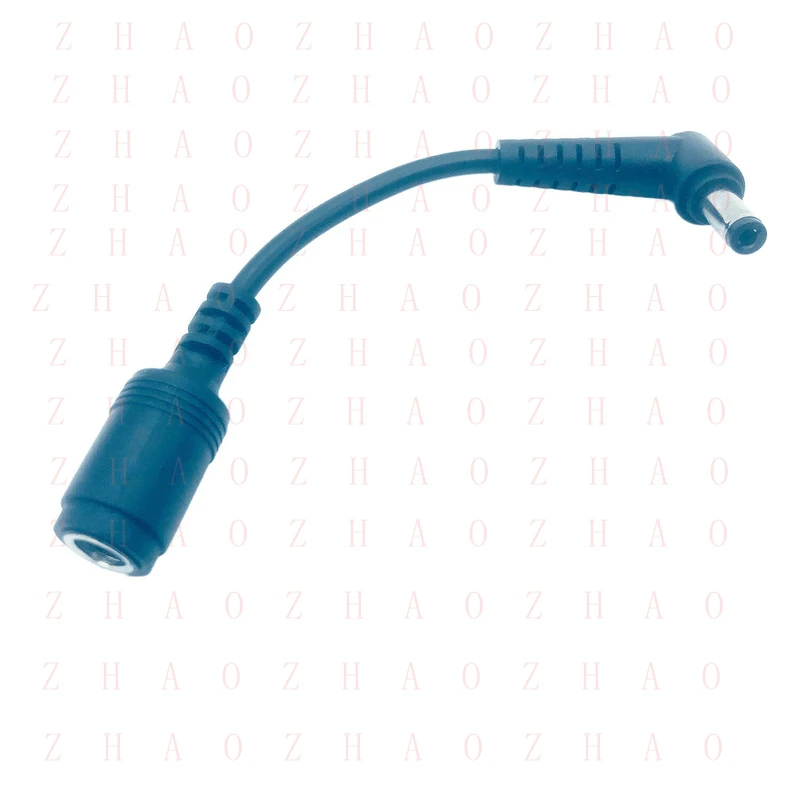 L+ for DC Power Tips 6.0mm x 4.4mm Female To 5.5mm x 2.5mm Male Adapter Connector Cable 2pcs