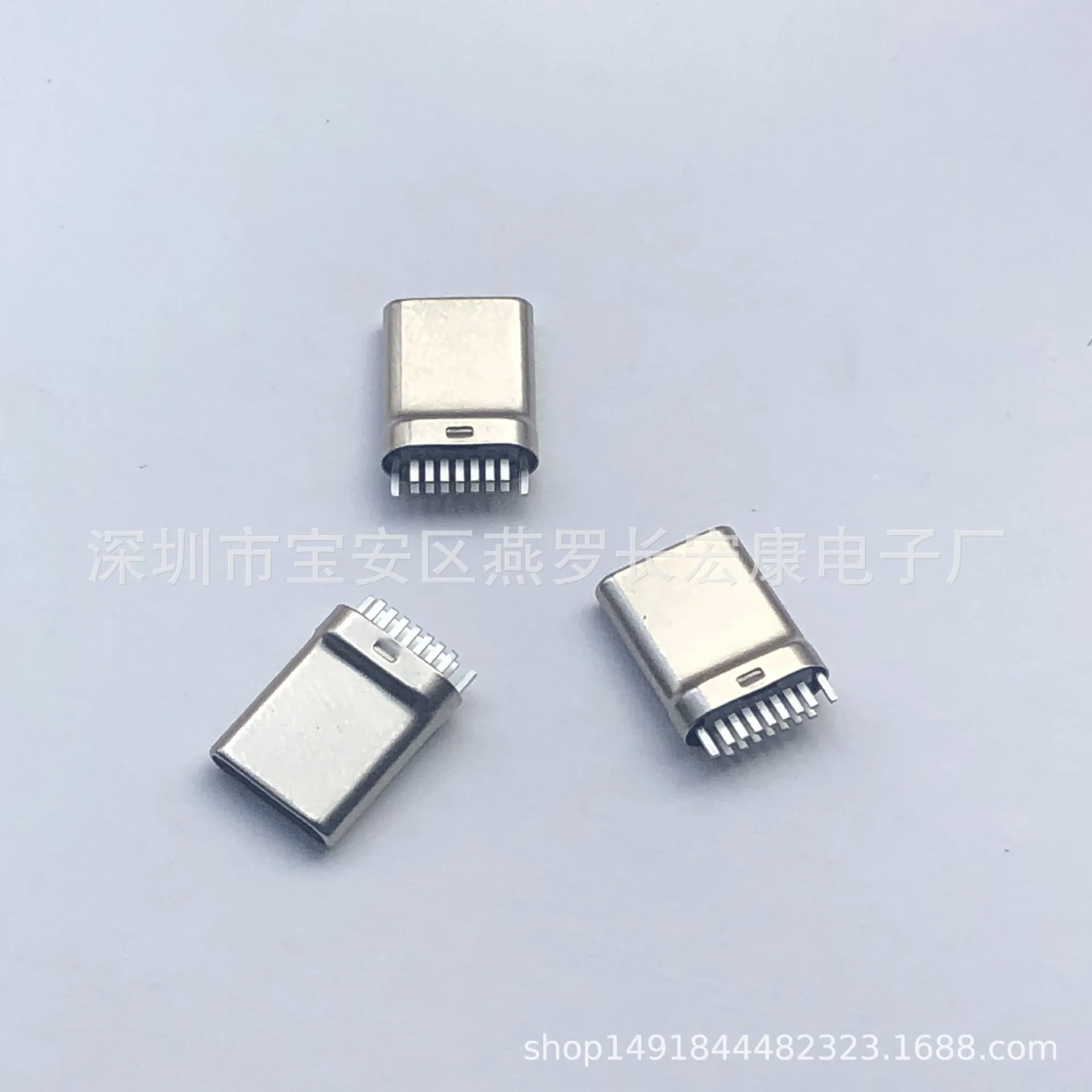 For USB TYPE-C 2.0 14Pin Male, Tensile/Seamless, Grounded, Shellac, High Conductivity Copper XDS
